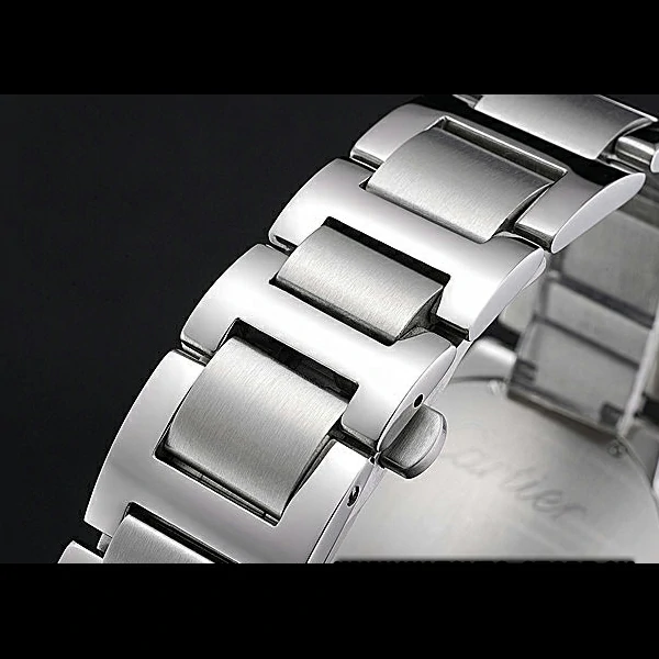 Cartier Ballon Bleu White Dial Stainless Steel Case Steel Bracelet new60597