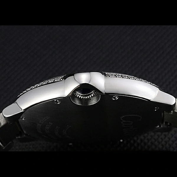 Cartier Ballon Bleu Diamond Case White Dial Stainless Steel Bracelet new60599