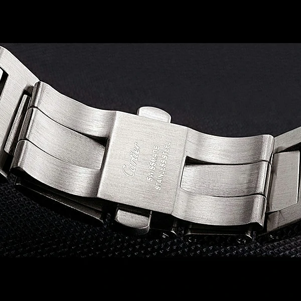 Cartier Ballon Bleu Diamond Case Blue Dial Two Tone Bracelet new60601