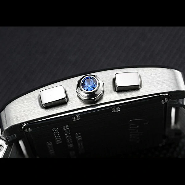 Cartier Tank MC Brown Dial Stainless Steel Case And Bracelet new60625