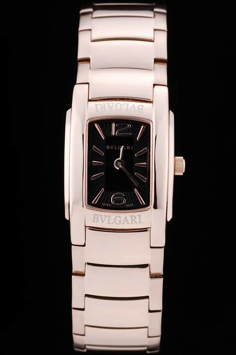 Bvlgari Assioma D 20mm Black Dial Rose Gold Case And Bracelet new72902
