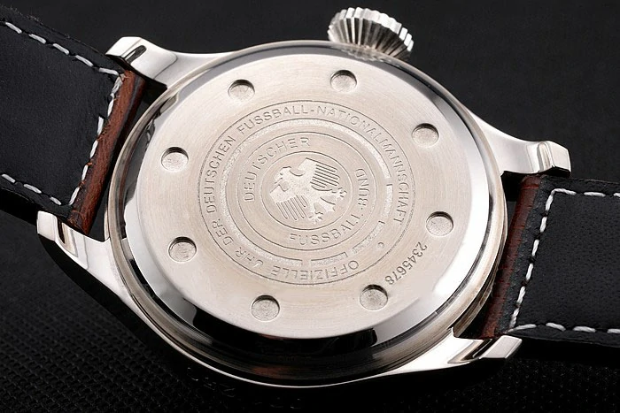 IWC Big Pilot Top Gun 7 Day White Dial Black Leather Bracelet new96092