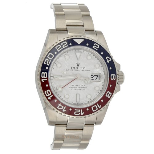 Replica Rolex GMT Pepsi 40MM Meteorite Dial Watch