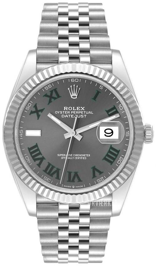 Replica Datejust 41 Wimbledon Dial Rolex Watch