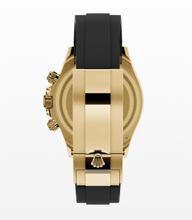 Replica Rolex Cosmograph Daytona Golden Dial Diamond Bezel 40MM Watch