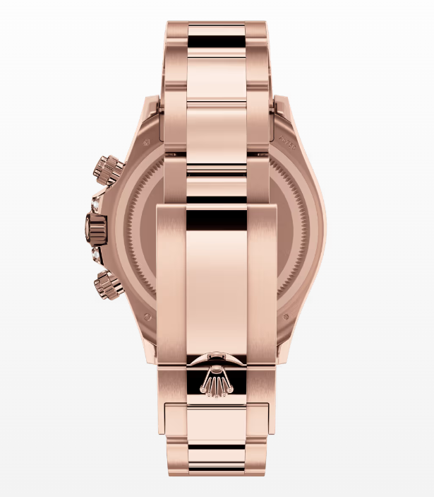 Replica Rolex Cosmograph Daytona Sundust Dial 40MM Diamond Bezel Rose Gold Watch