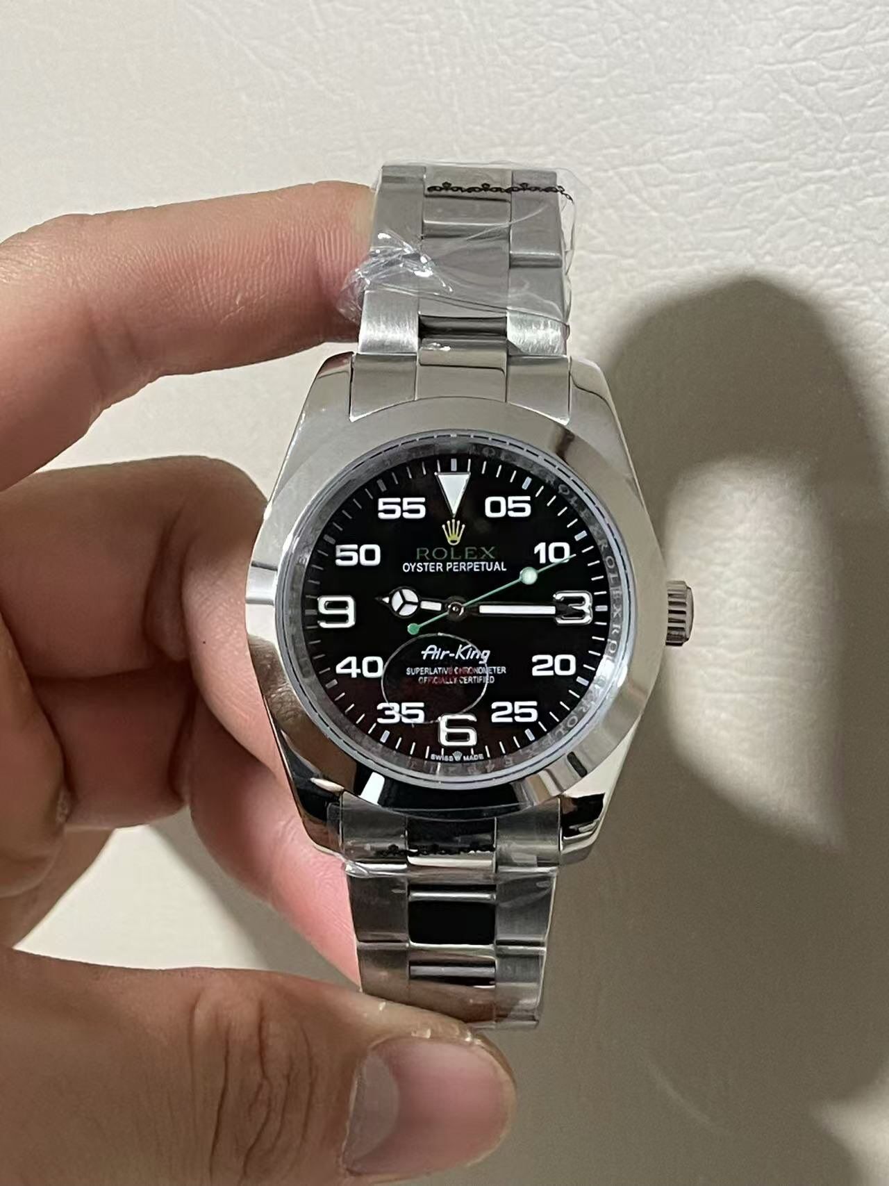 Replica Rolex Air-King Black Dial 40MM Watch New25012