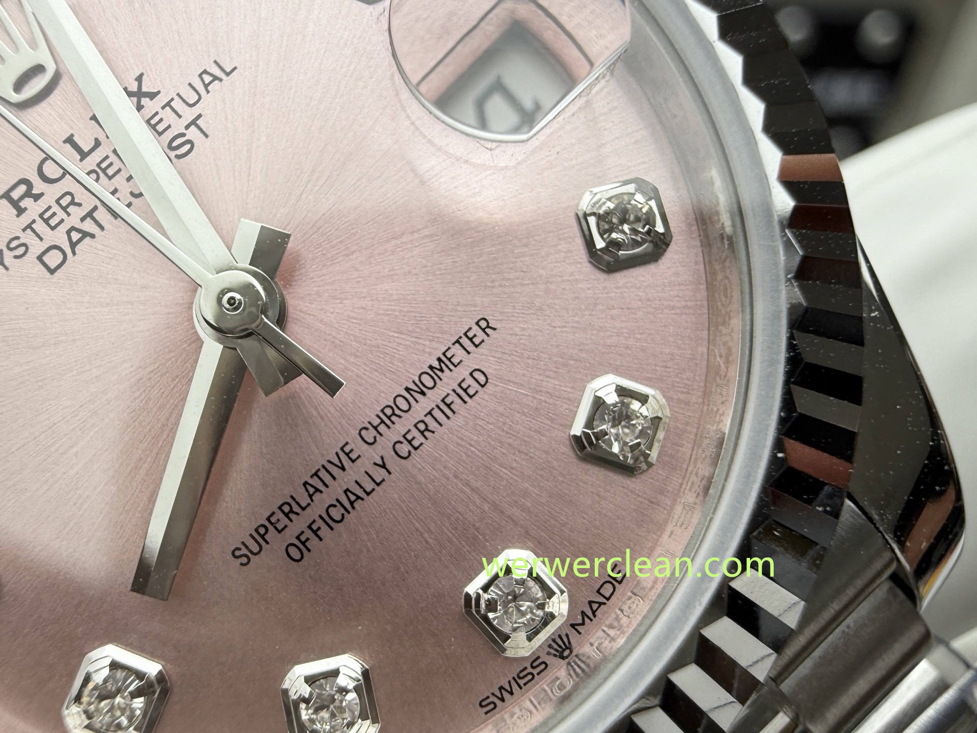 A+ Factory Rolex Datejust 31 m278274-0032 Pink Diamond Dial 31mm Fluted Bezel Automatic Ladies Watch