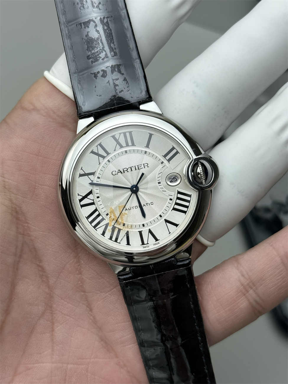 AF Factory Cartier Ballon Bleu 42mm Leather Strap Replica – Automatic Date