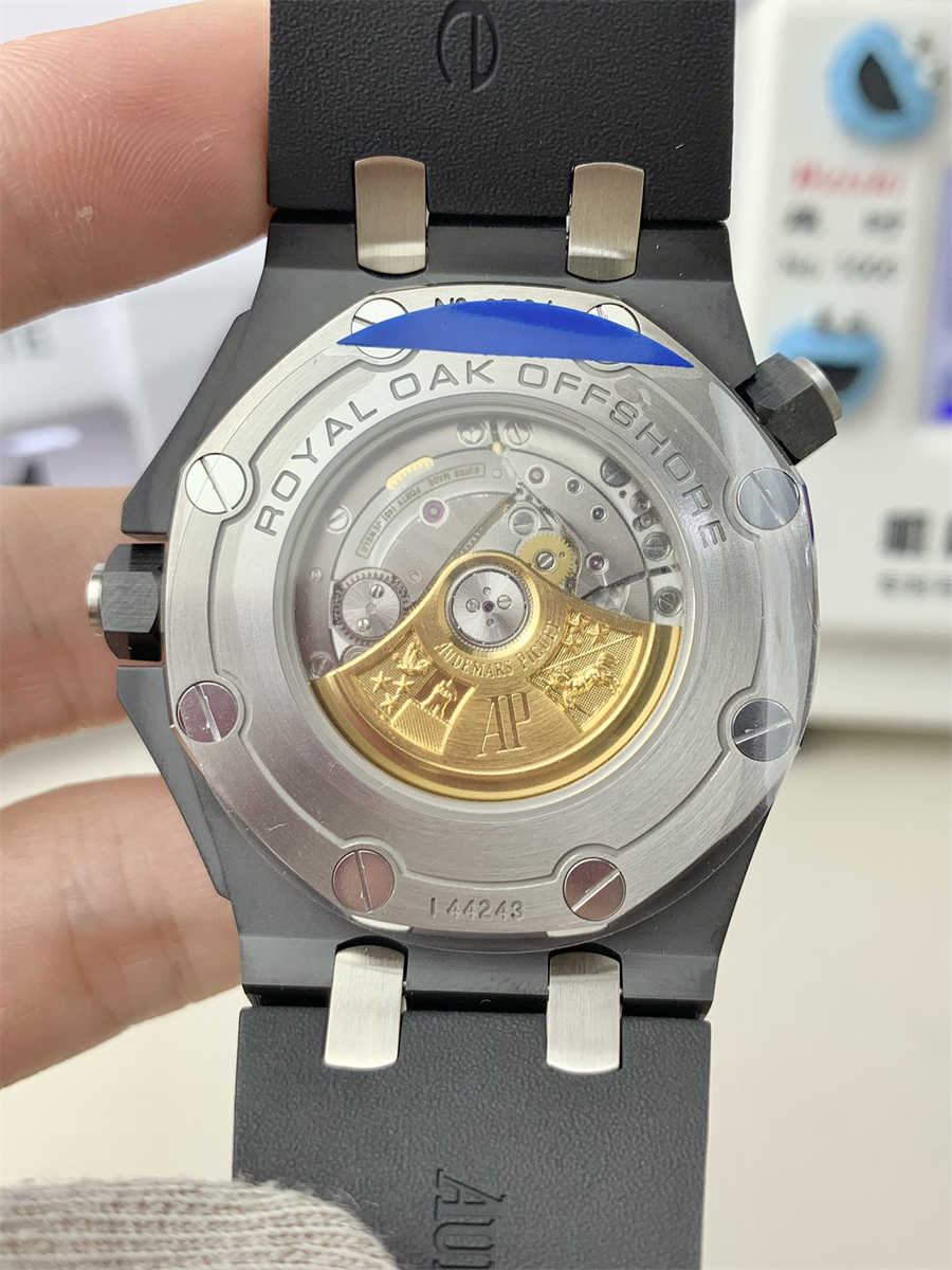 AP 15707 Offshore Black Ceramic Replica – APS Royal Oak Offshore 42mm