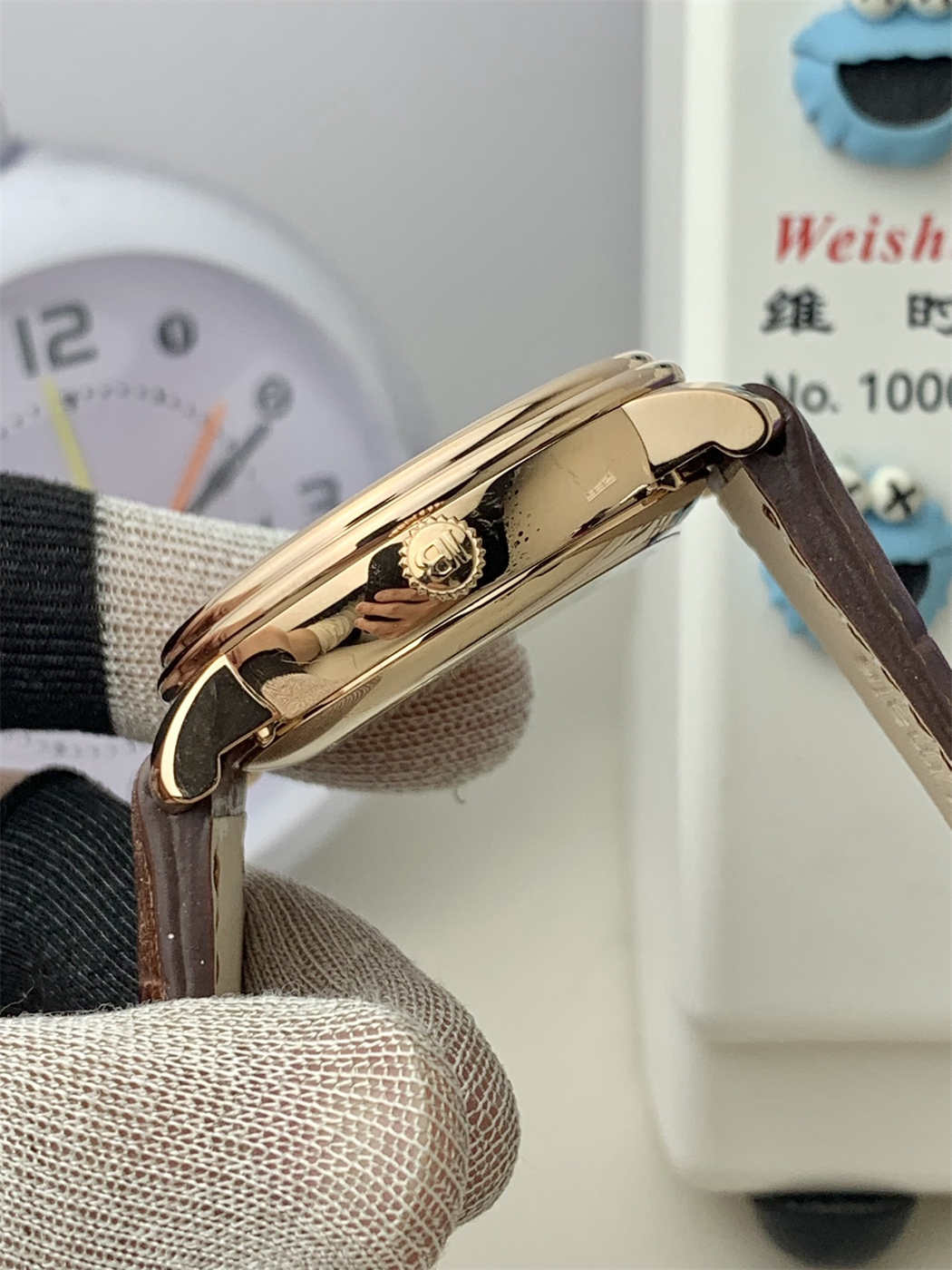 Blancpain Villeret 6654 Moonphase (Rose Gold) – APS Factory Clone 6654 Movement