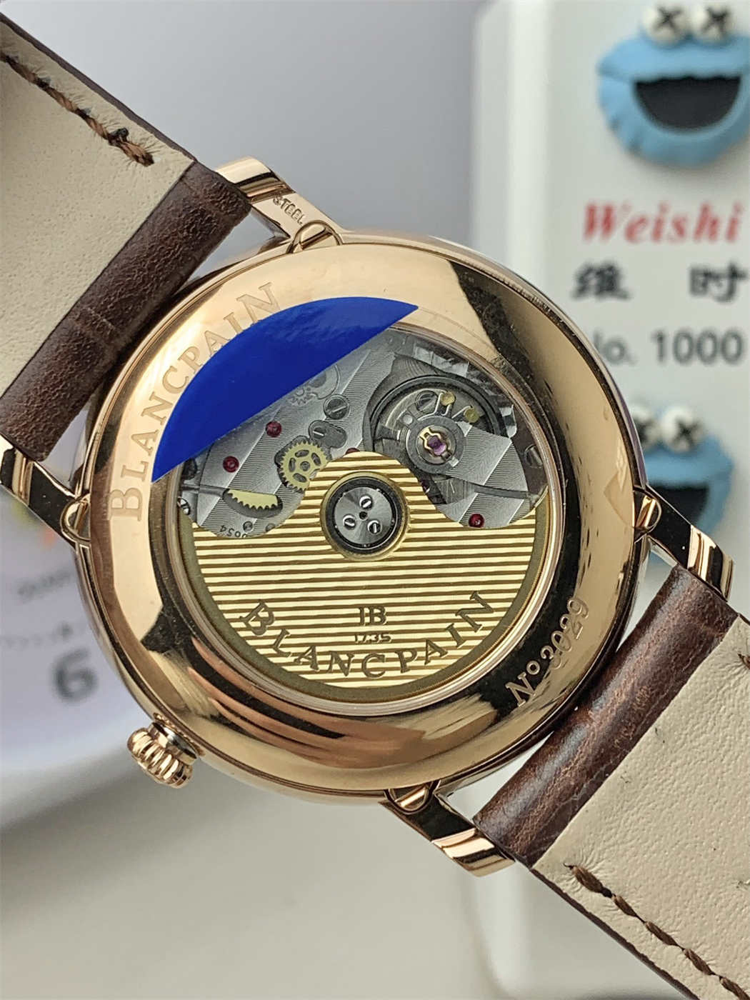 Blancpain Villeret 6654 Moonphase (Rose Gold) – APS Factory Clone 6654 Movement