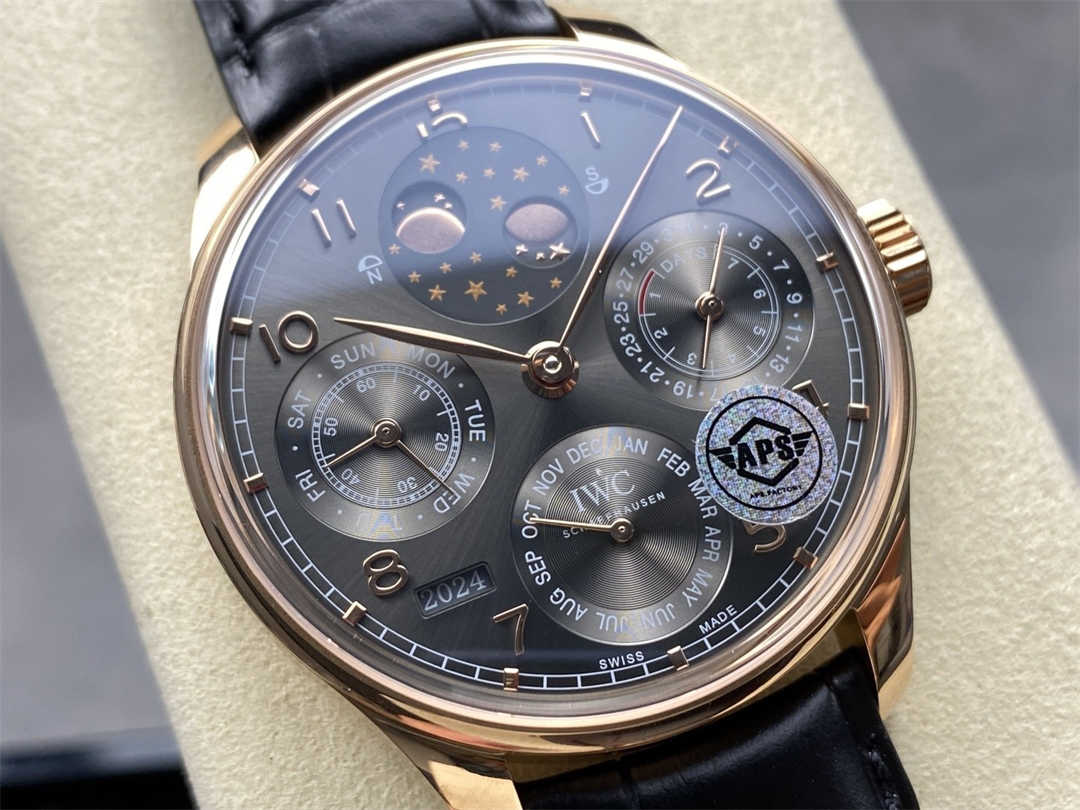 APS Factory IWC Portuguese IW503404 Replica – 44.2mm Red Gold Perpetual Calendar Watch