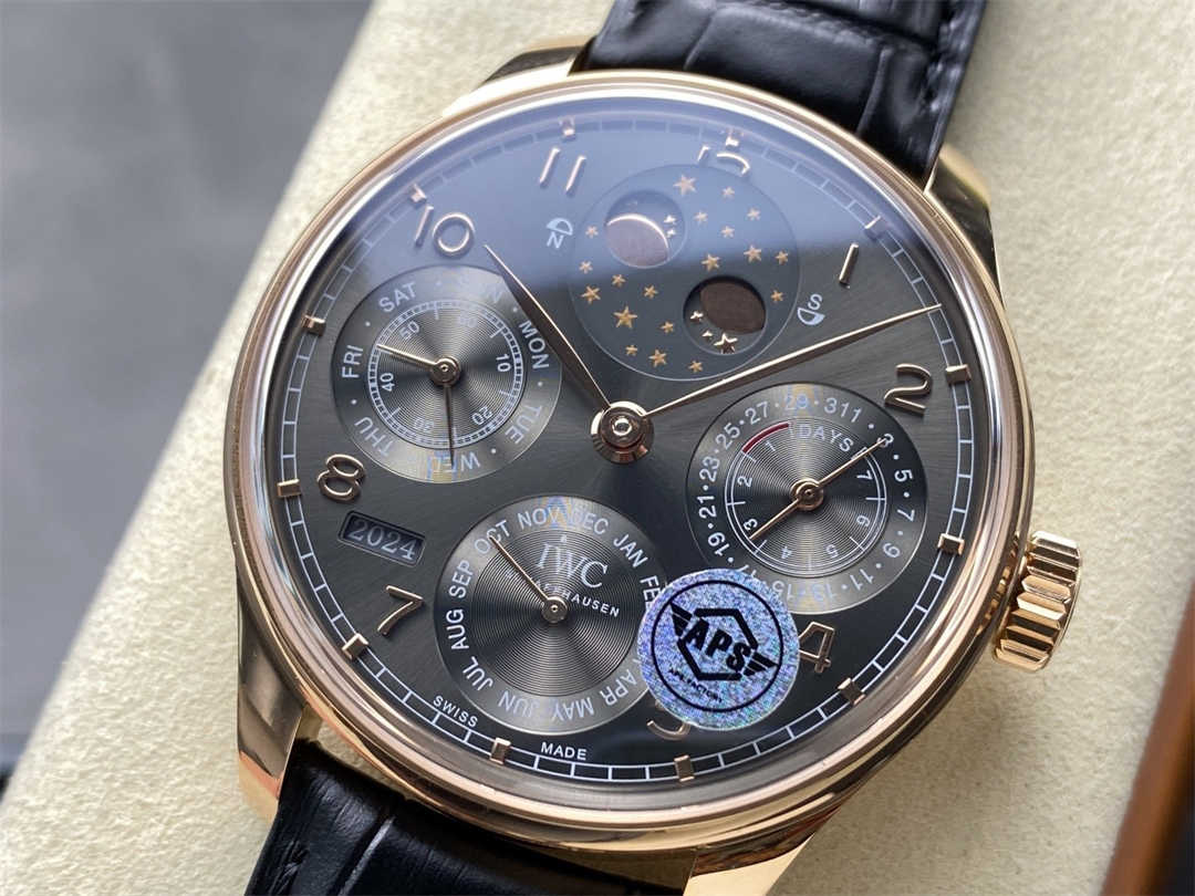APS Factory IWC Portuguese IW503404 Replica – 44.2mm Red Gold Perpetual Calendar Watch