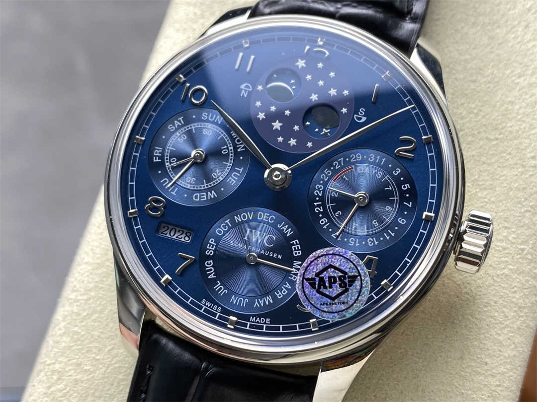 APS Factory IWC Portuguese Perpetual Calendar Replica – 44.2mm Luxury Automatic Watch in Premium 18K Finish