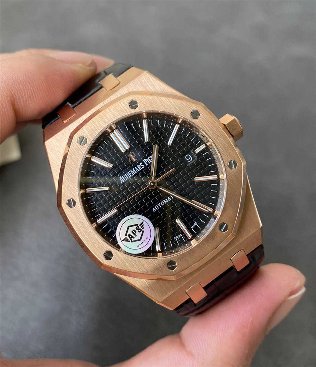 APS Factory Audemars Piguet 15400 Replica – Royal Oak 41mm Rose Gold 15400OR.OO.D002CR.01