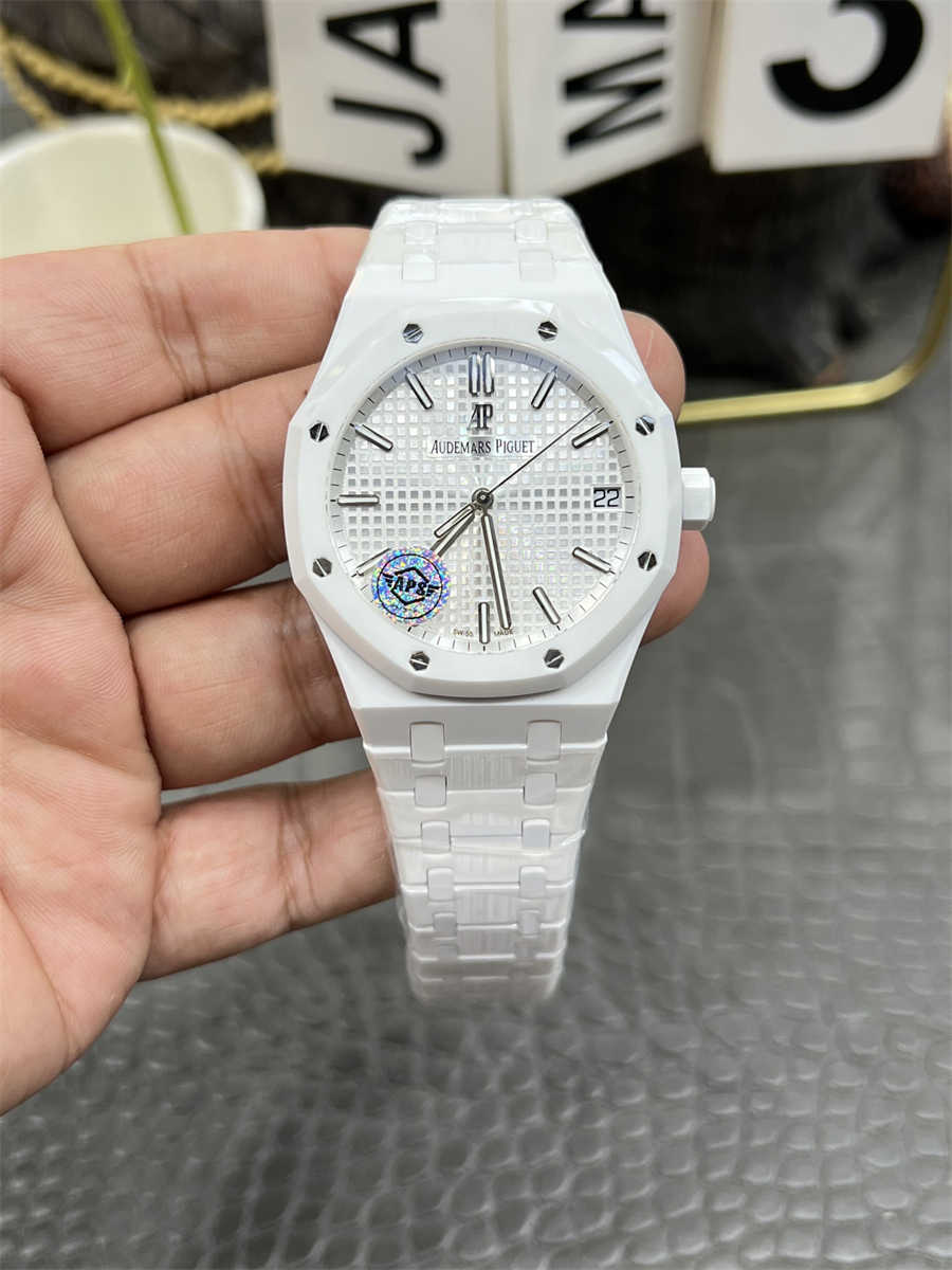 Audemars Piguet 15500 Replica White Ceramic Mod by APS Factory – Full Custom Edition Review (2025)