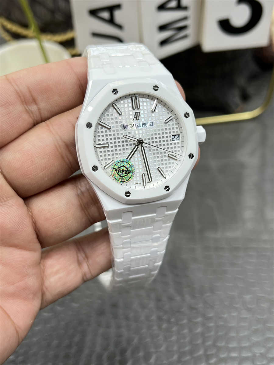 Audemars Piguet 15500 Replica White Ceramic Mod by APS Factory – Full Custom Edition Review (2025)