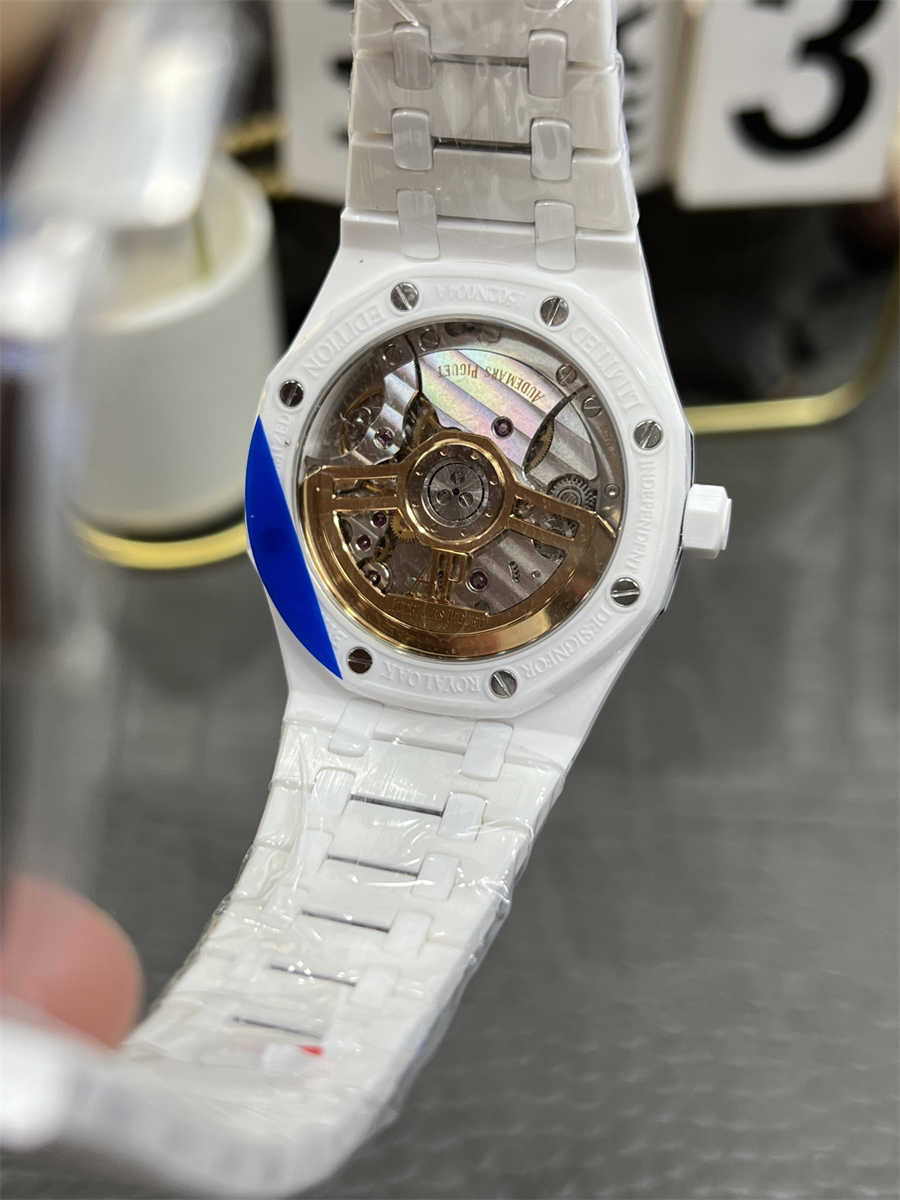 Audemars Piguet 15500 Replica White Ceramic Mod by APS Factory – Full Custom Edition Review (2025)