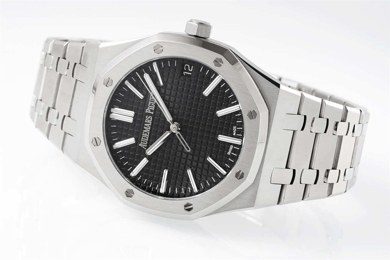 Audemars Piguet 15510 Black – Royal Oak 41 mm Stainless Steel Automatic Watch
