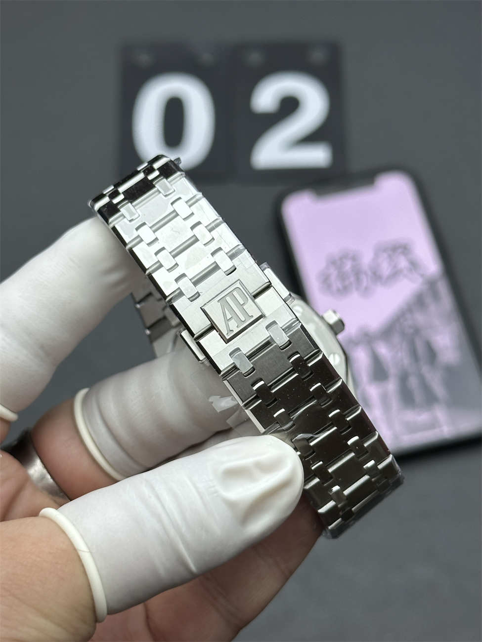 Audemars Piguet 15510 Grey – Royal Oak 41mm Stainless Steel Watch by APS Factory