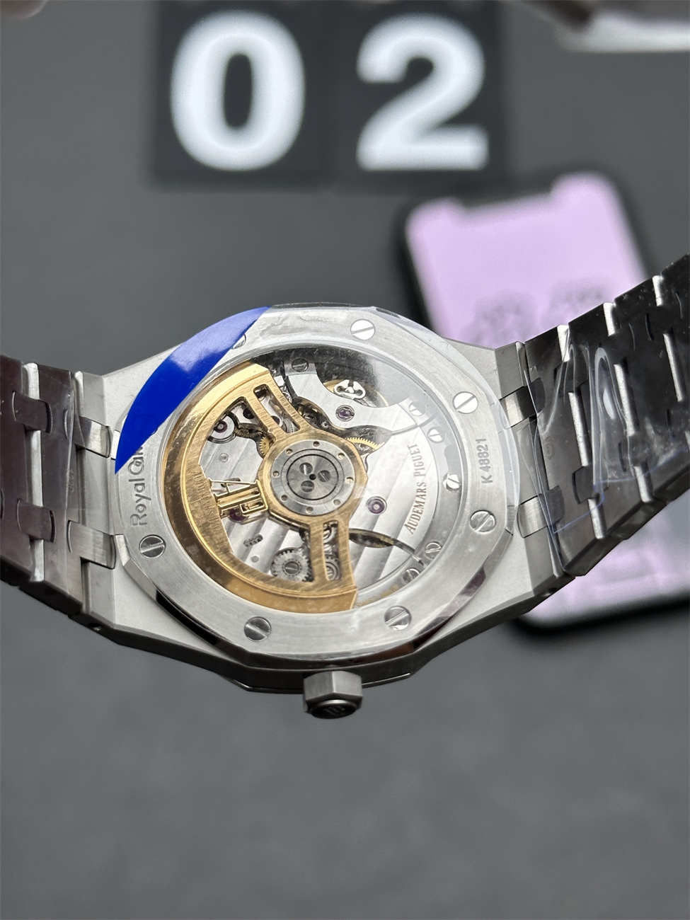 Audemars Piguet 15510 Grey – Royal Oak 41mm Stainless Steel Watch by APS Factory