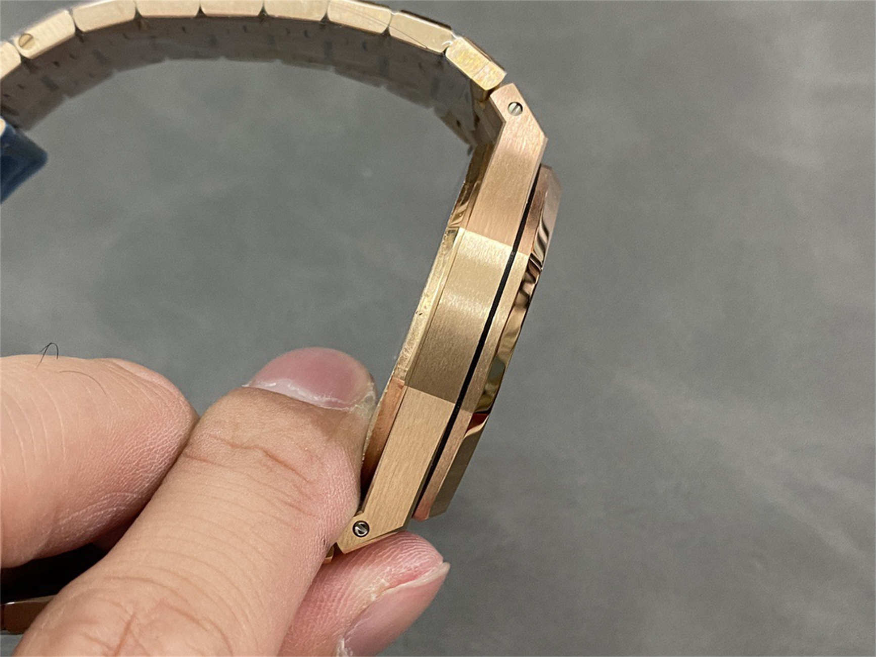 Audemars Piguet 15510OR – Royal Oak 41mm Rose Gold Black Dial by APS Factory
