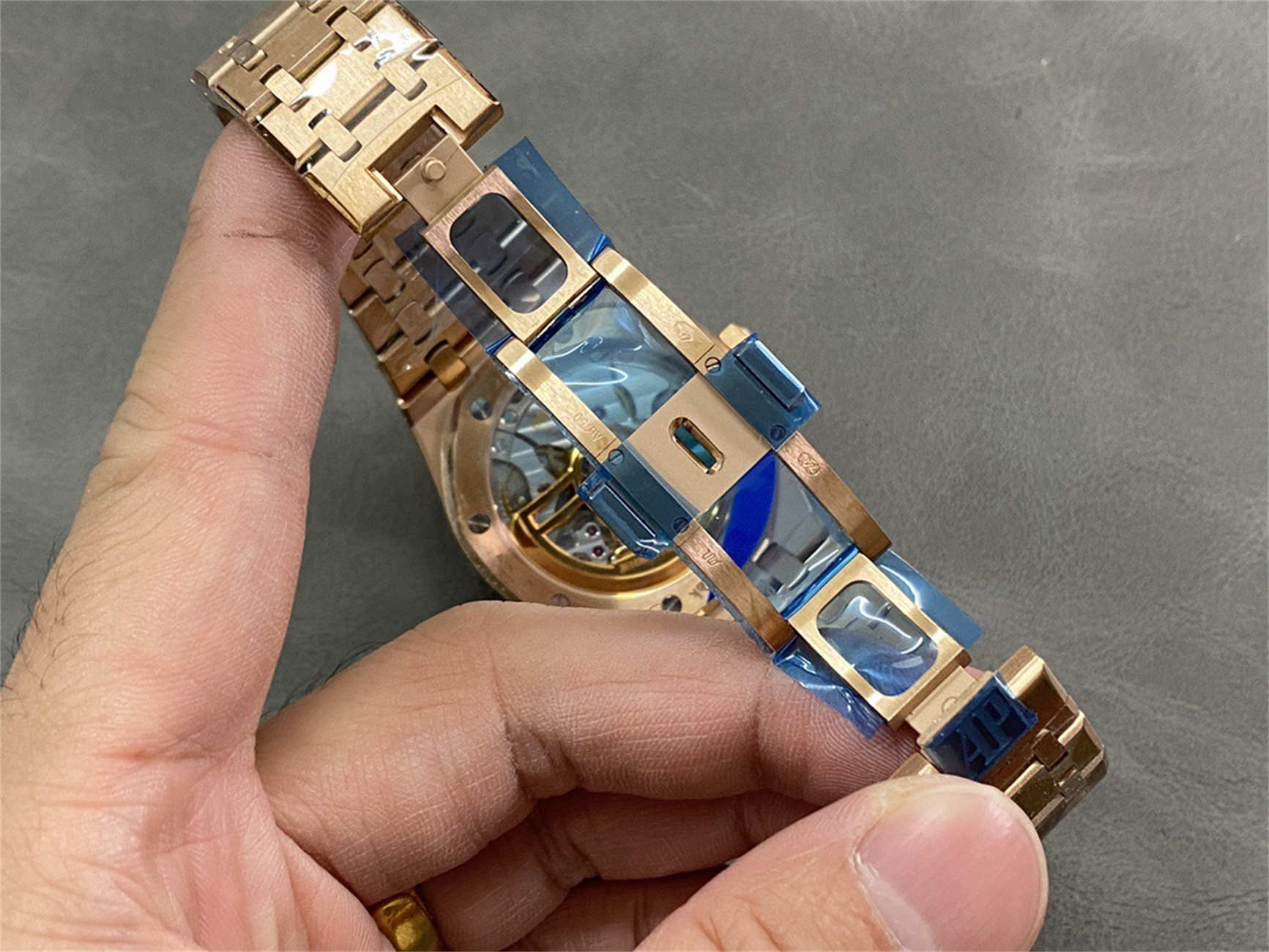 Audemars Piguet 15510OR – Royal Oak 41mm Rose Gold Black Dial by APS Factory