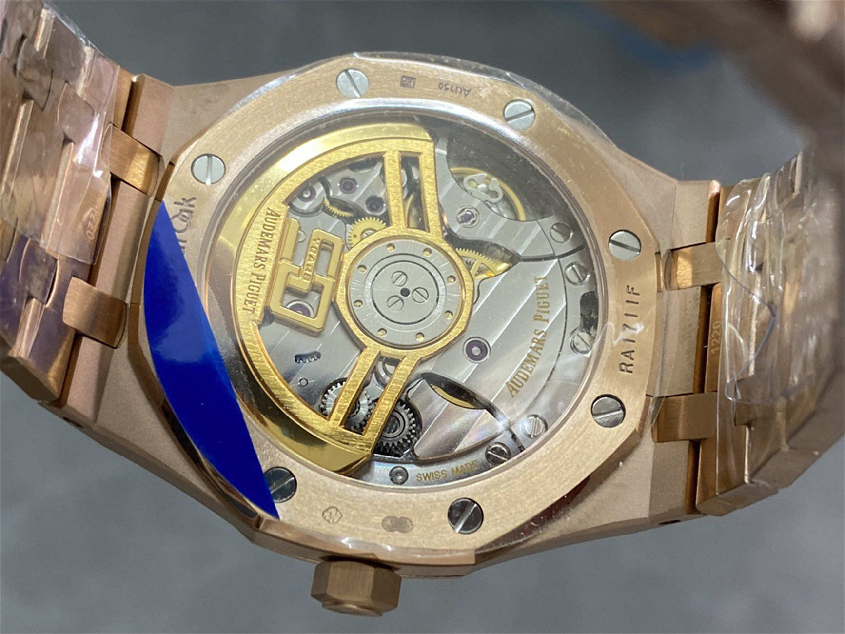 Audemars Piguet 15510OR – Royal Oak 41mm Rose Gold Black Dial by APS Factory