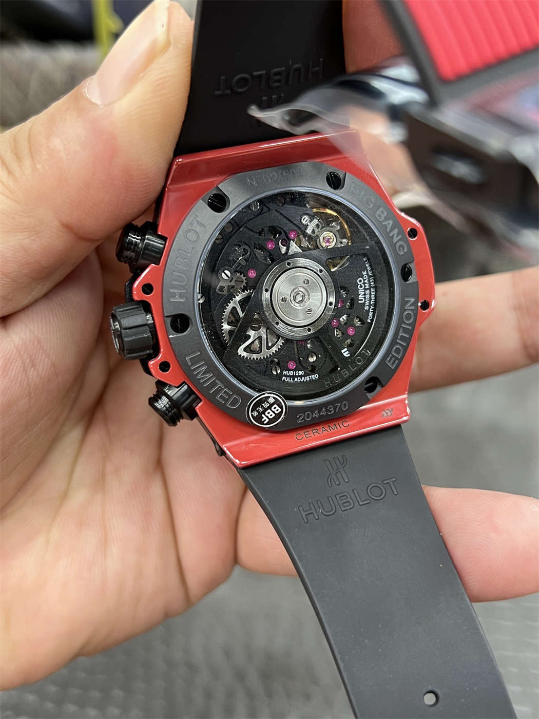 BBF Hublot Big Bang Red Magic Replica – 42mm UNICO Super Clone