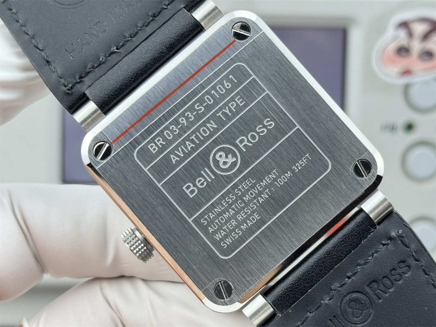 Bell and Ross Replica BR 03-93 GMT (42mm) – Fixed Steel Bezel