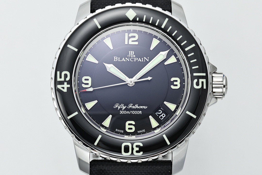 Best Blancpain Replica: ZF Fifty Fathoms 5015 (Sapphire Bezel)