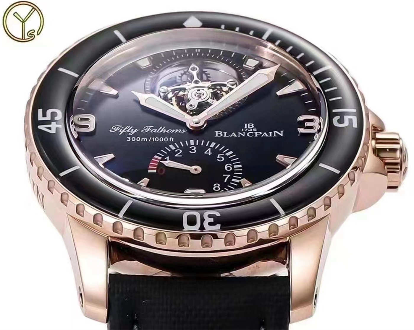 Blancpain 50 Fathoms Tourbillon (Rose Gold) – Real Flying Tourbillon [YS Factory]