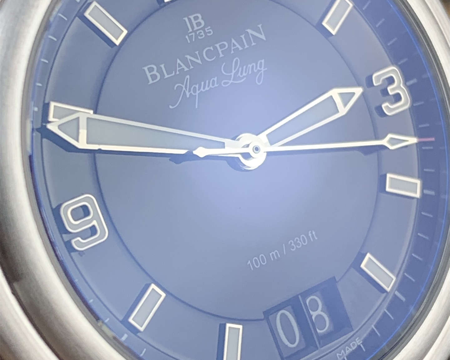 Blancpain Leman Big Date Replica 2850B-1130-64B – 6950 Automatic Movement