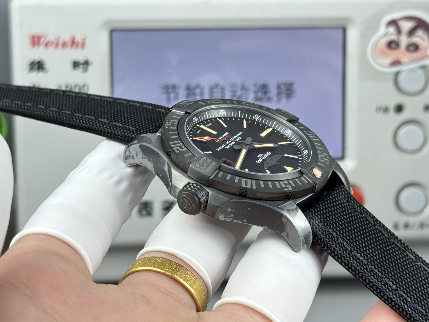 GF Factory Breitling Avenger Blackbird Replica – 44mm Titanium V4 Edition