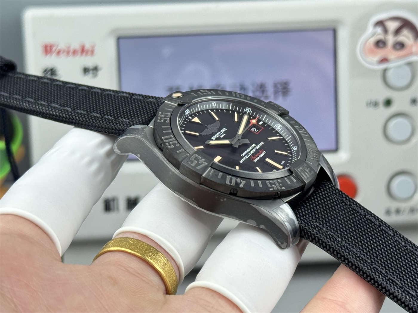 GF Factory Breitling Avenger Blackbird Replica – 44mm Titanium V4 Edition