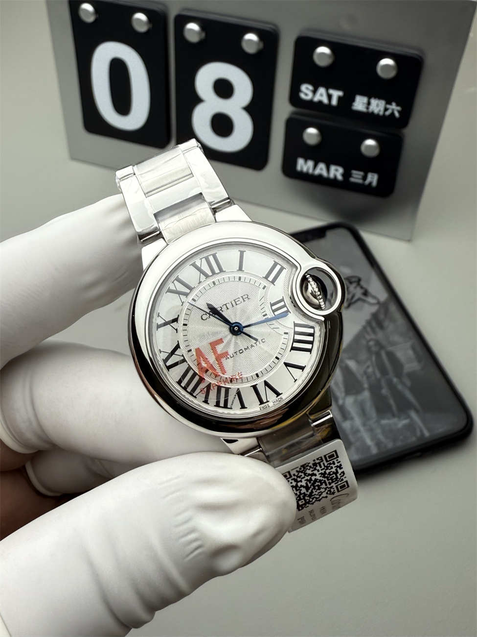 AF Factory Cartier Ballon Bleu Replica – 33mm Automatic (Mechanical Movement)
