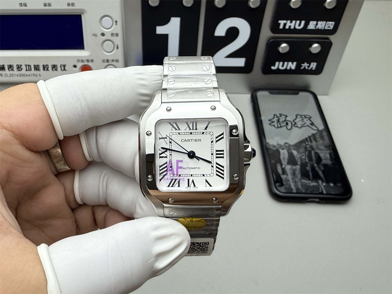 AF Factory Cartier Santos 35mm Replica – Medium Size (Miyota 9015 Movement)