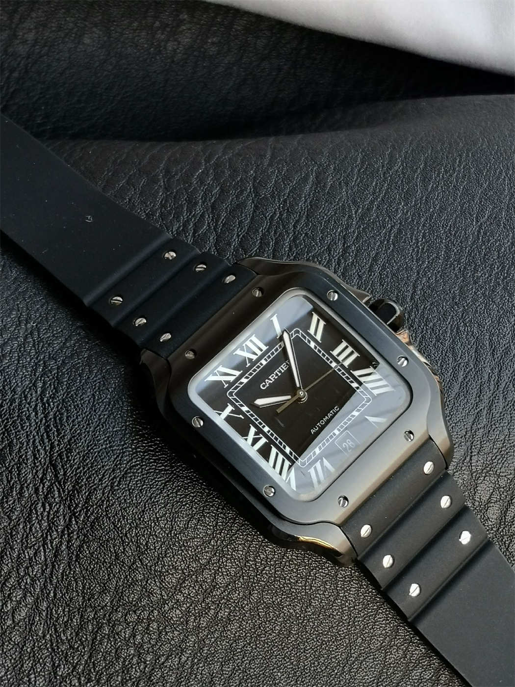 Cartier Santos ADLC Black Replica (WSSA0039) – GF Factory
