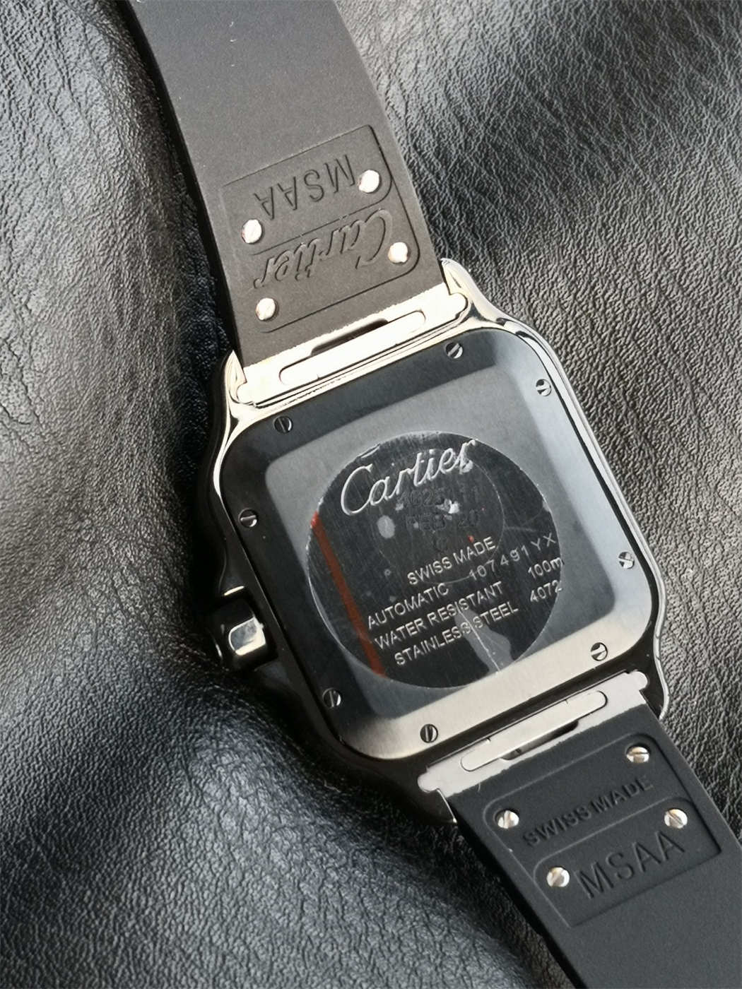 Cartier Santos ADLC Black Replica (WSSA0039) – GF Factory