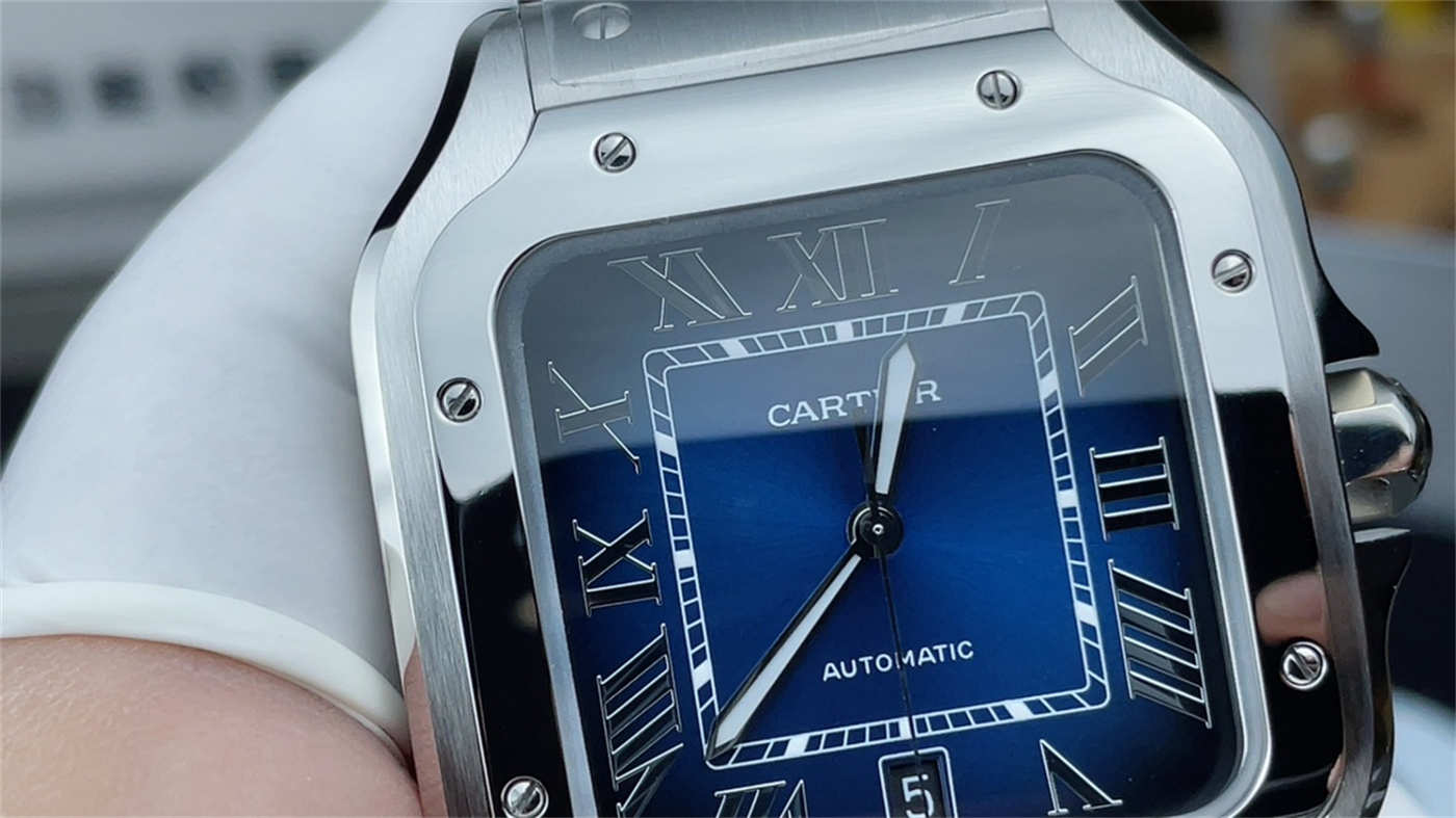 Cartier Santos Blue Dial Replica WSSA0013 Large 39.8mm – BV Factory Automatic