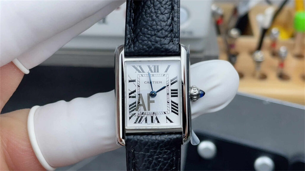 Cartier Tank Solo Replica (AF Factory) – Swiss Ronda Movement & Blued Hands