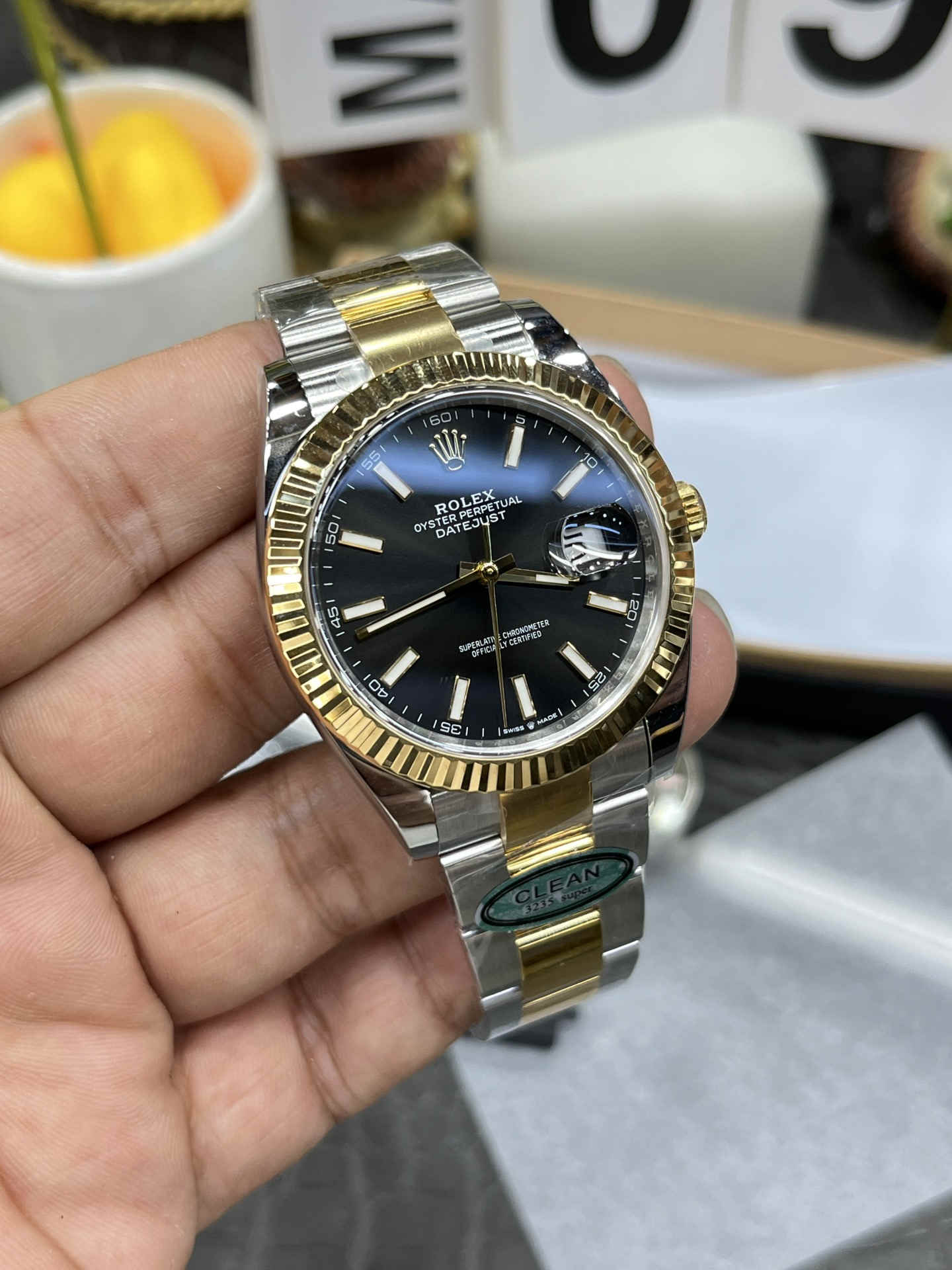 Clean Factory 126333-0013 Two-Tone Datejust 41 Replica