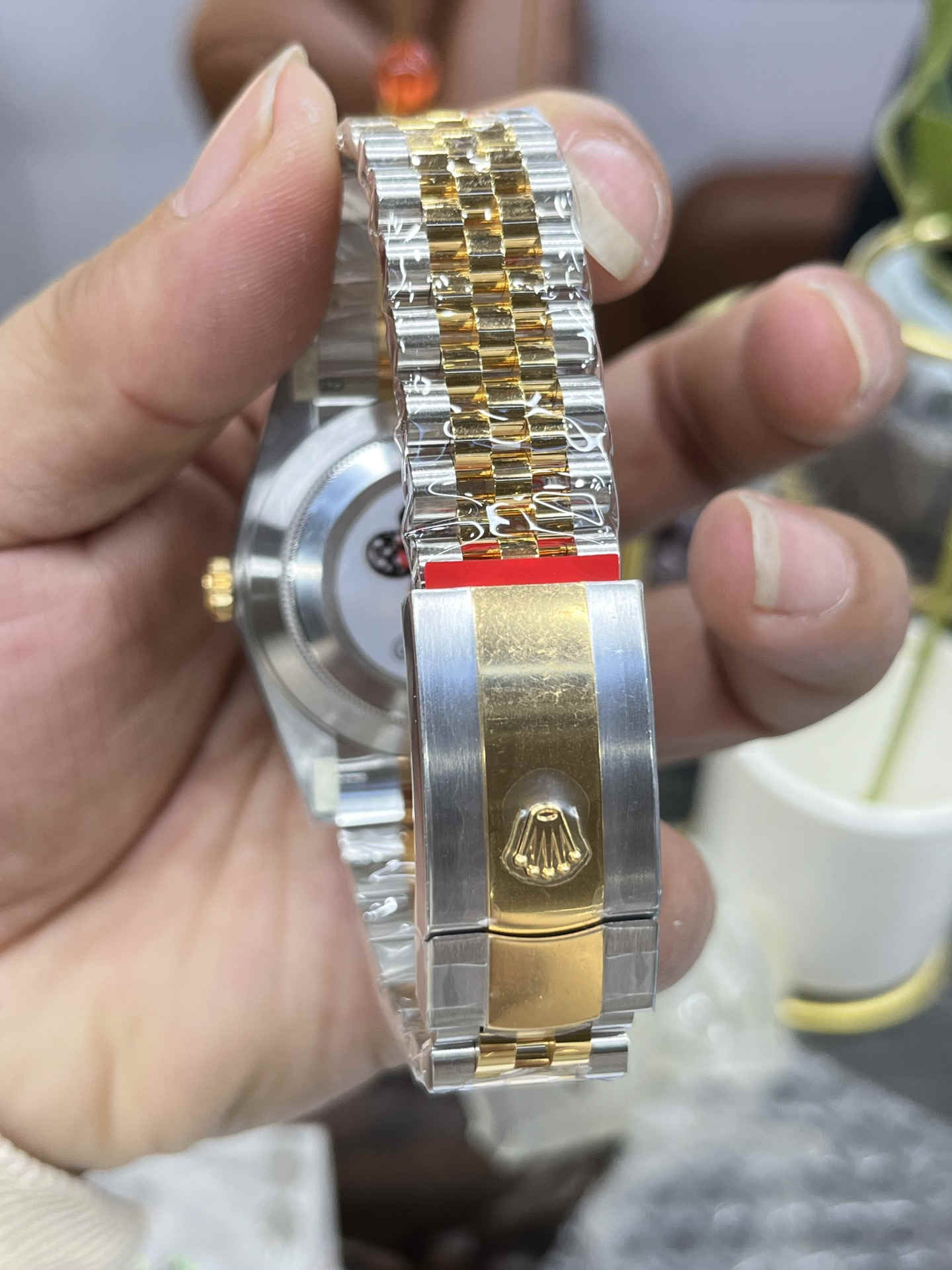 Clean Factory 126333-0019 – Two-Tone Datejust 41 Wimbledon Dial