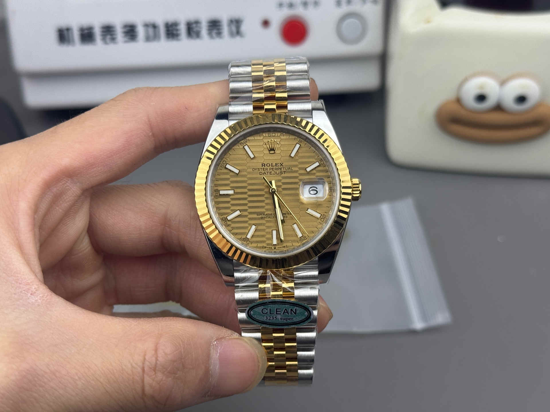 Clean Factory 126333-0022 Two-Tone Datejust 41 Replica