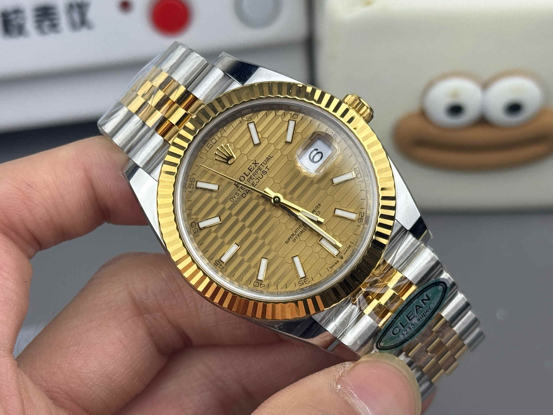 Clean Factory 126333-0022 Two-Tone Datejust 41 Replica