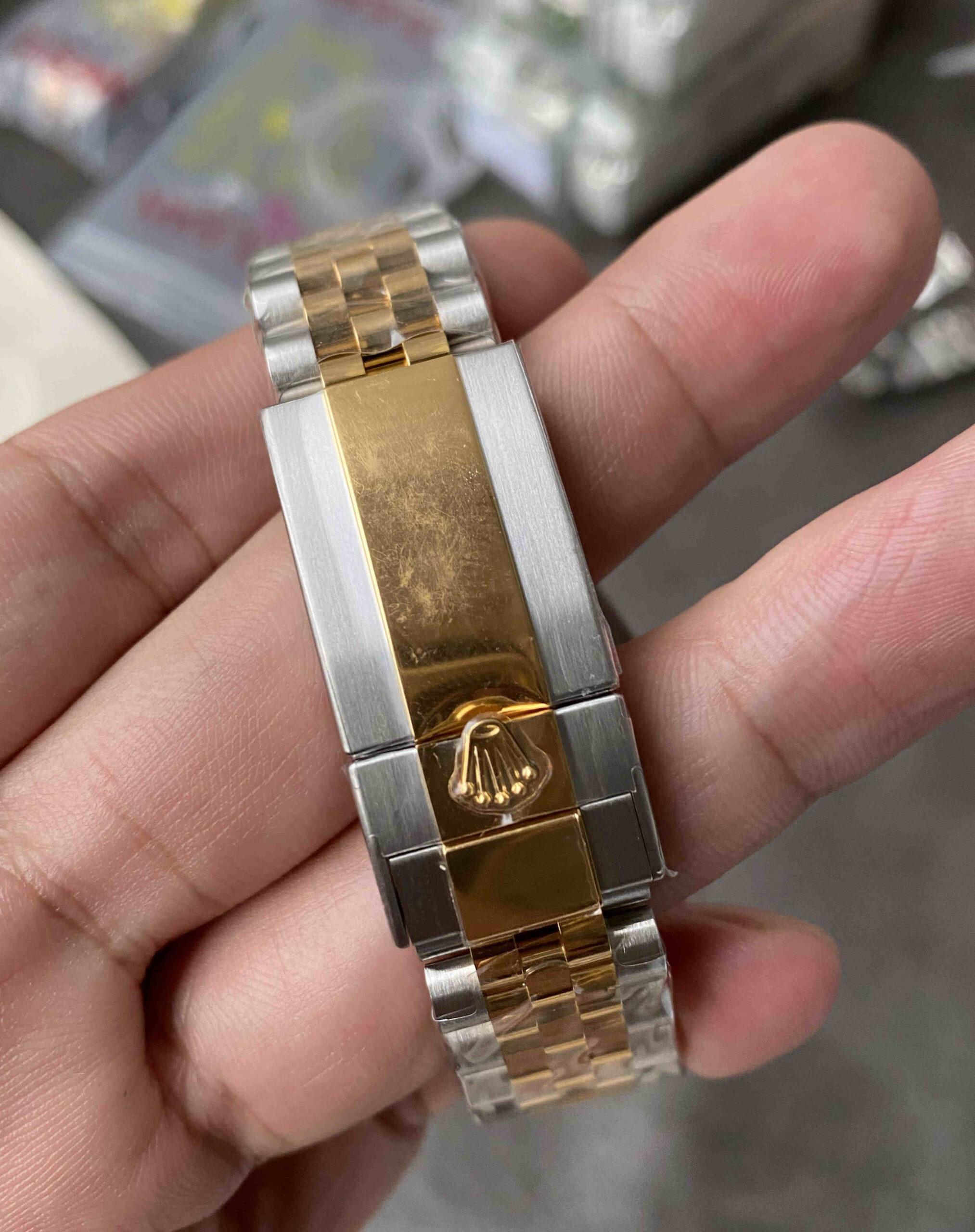 Clean Factory 126713GRNR Two-Tone GMT-Master II Replica