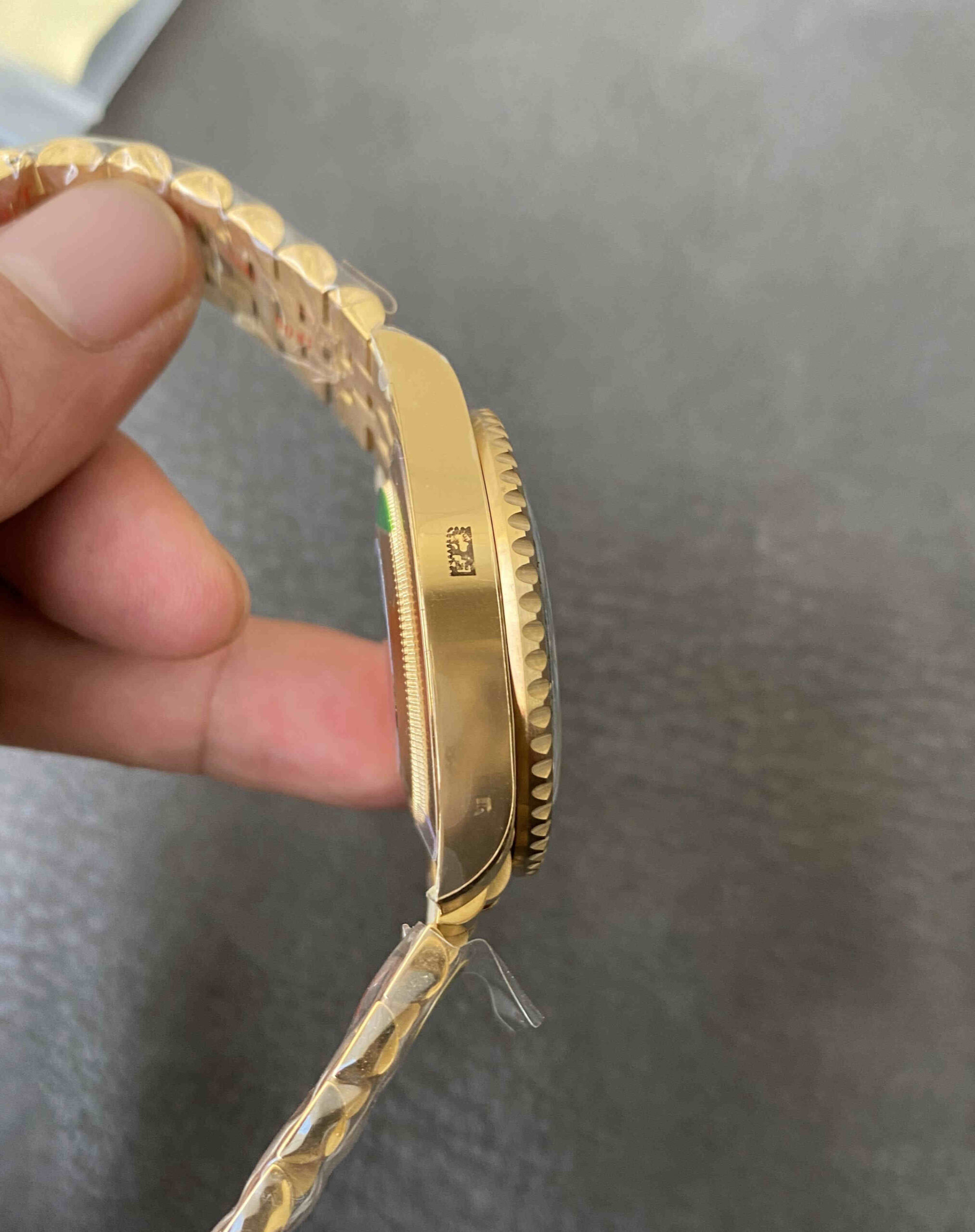 Clean Factory 126718GRNR Yellow Gold GMT-Master II Replica
