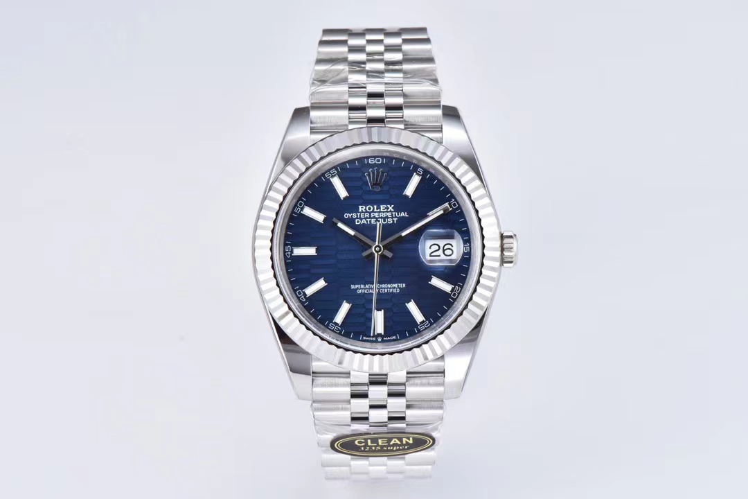Clean Factory Datejust 126234-0049 – 36mm Blue Dial Super Clone
