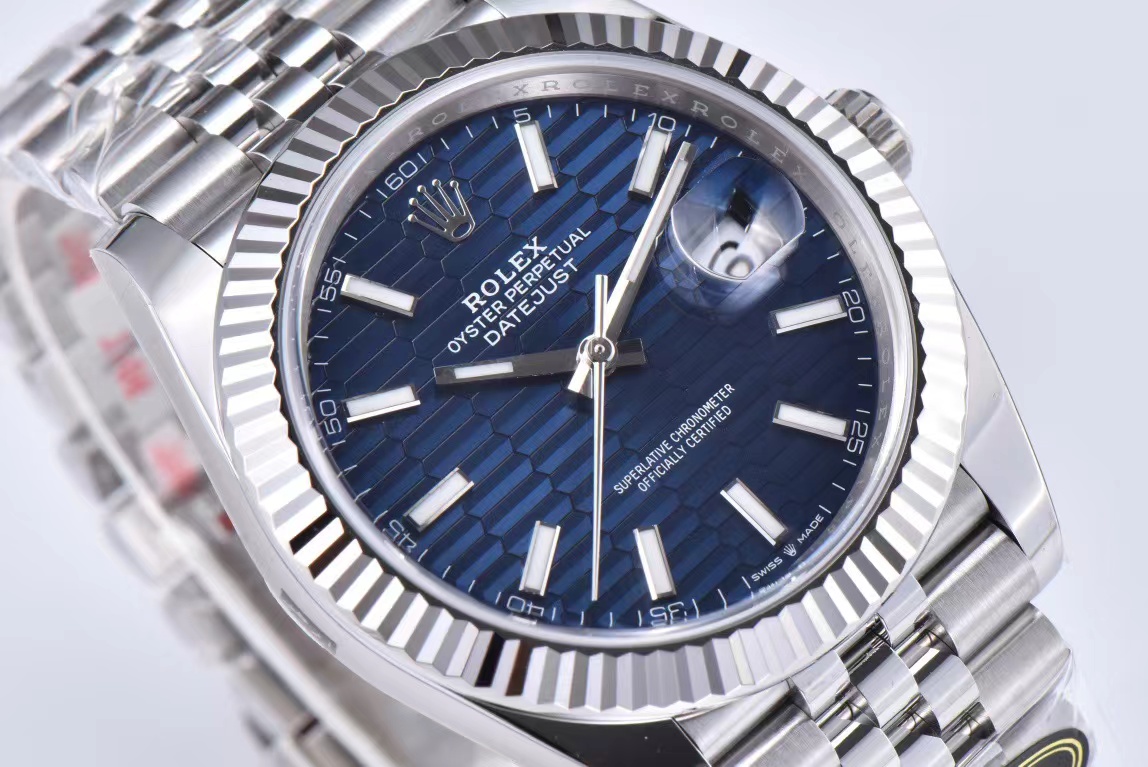Clean Factory Datejust 126234-0049 – 36mm Blue Dial Super Clone